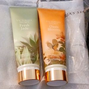 NWOT Victoria's Secret Oasis Blooms and Fresh Jade Fragrance Lotions